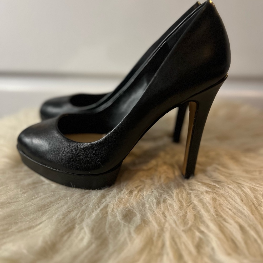 Vince Camuto Black Platform Heels